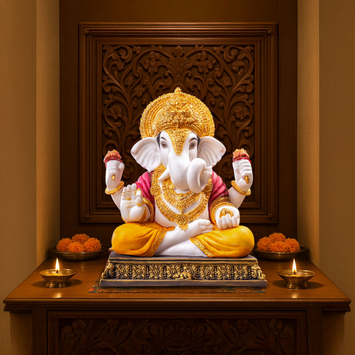 Ganesh Idol – Divine Home & Office Decor, Devotional & Gift Item