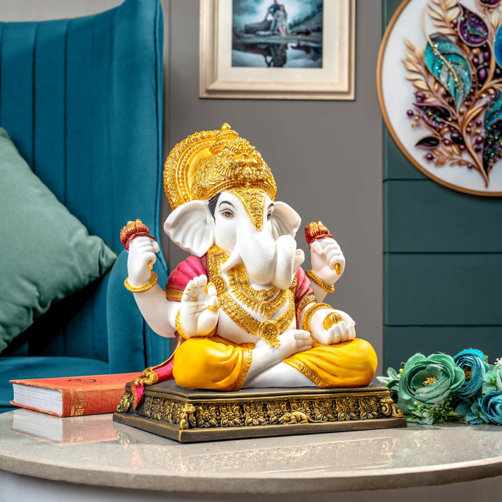 Ganesh Idol – Divine Home & Office Decor, Devotional & Gift Item