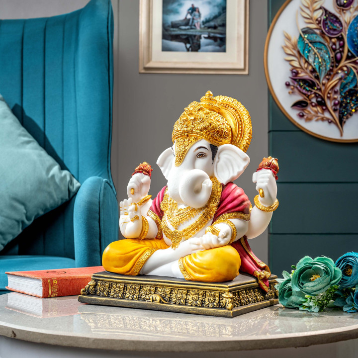 Ganesh Idol – Divine Home & Office Decor, Devotional & Gift Item