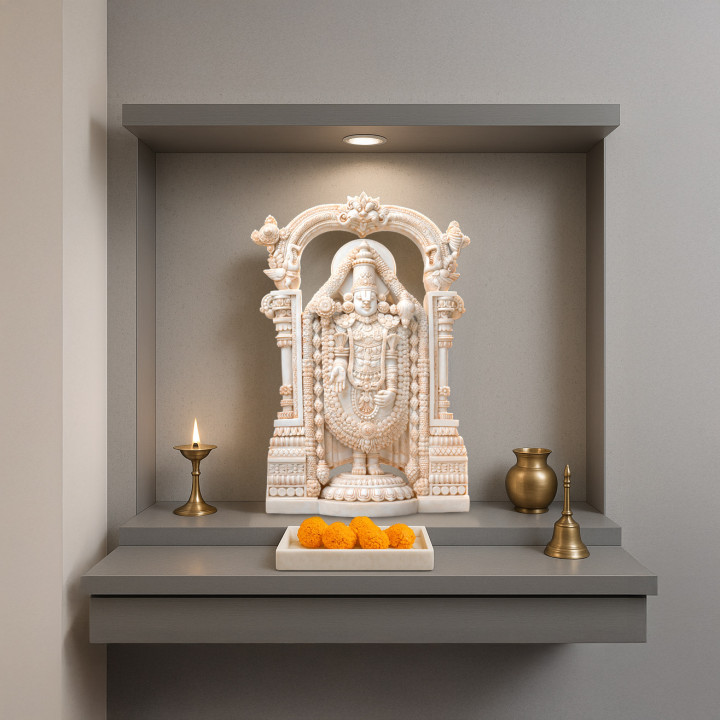 Venkateswara (Balaji) : Idol for Gifting, Home & Office Decor and Pooja Mandir