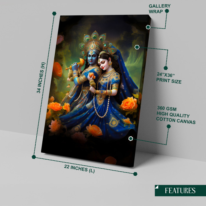 Radha-Krishna: A Symphony in Blue, Radha-Krishna: A Symphony in Blue