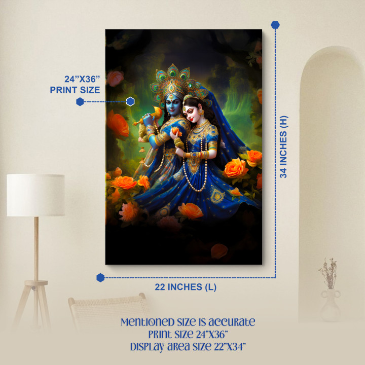 Radha-Krishna: A Symphony in Blue, Radha-Krishna: A Symphony in Blue