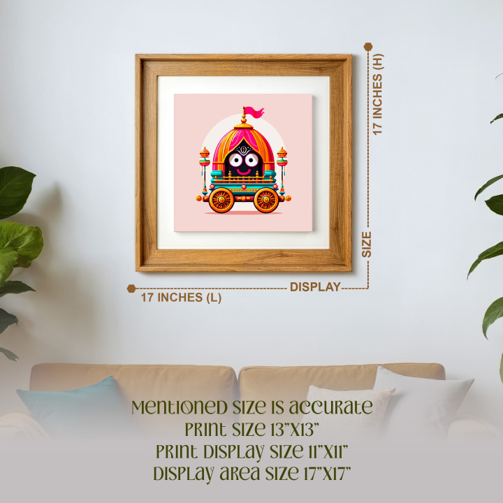 Divine Lord Jagannath Ratha Yatra Canvas Print | Spiritual Home Decor 17
