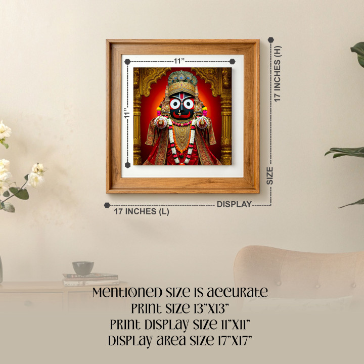 Divine Lord Jagannath Canvas Print - High-Quality Cotton Canvas Gallery Wrap 17