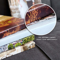 Elegant Floral Canvas Wall Art 
