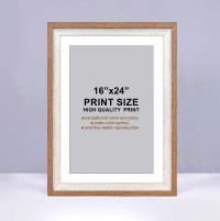 Elegant Dual-Tone Wood Picture Frame for Cherished Memories 22