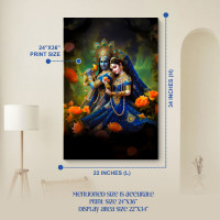 Radha-Krishna: A Symphony in Blue, Radha-Krishna: A Symphony in Blue