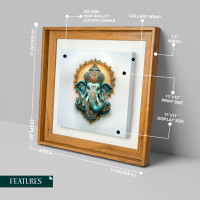 Exquisite Ganesha Canvas Print - Spiritual Home Decor & Thoughtful Gift 17